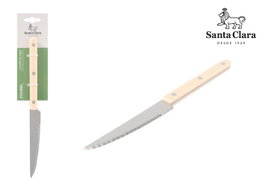 Santa Clara Cuchillo de Mesa Courel Blanco (Pack de 12)