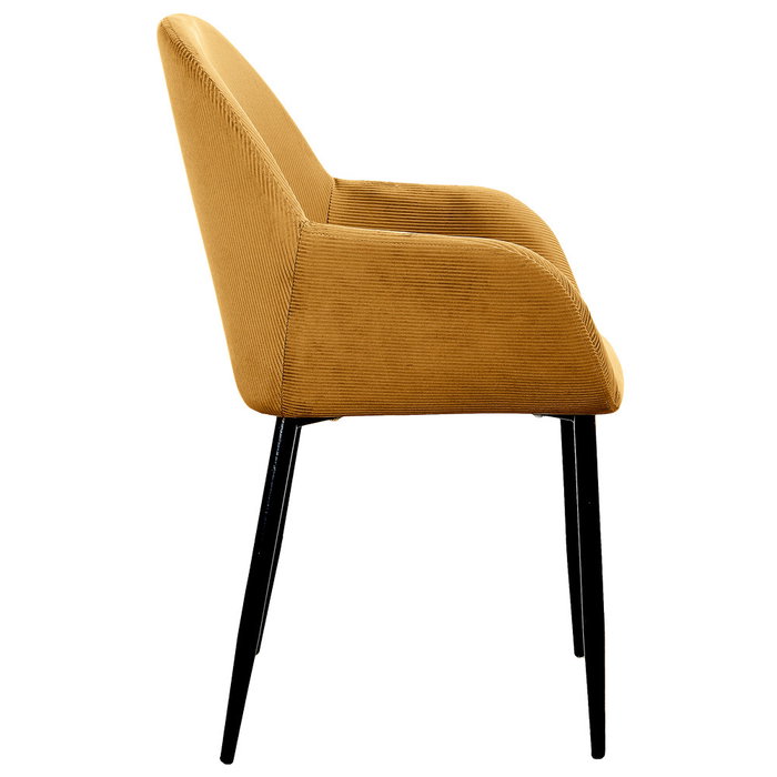 Home Deco Factory Butaca Mostaza Giulia