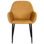 Home Deco Factory Butaca Mostaza Giulia