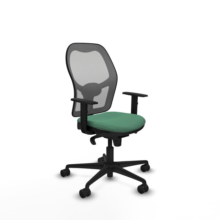 PIQUERAS Y CRESPO Silla de oficina Jorquera Sincro Verde esmeralda y Gris PIQUERAS Y CRESPO Silla de oficina Jorquera Sincro Verde esmeralda y Gris