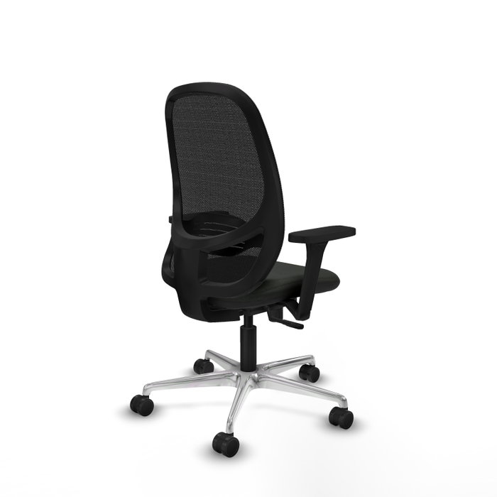 PIQUERAS Y CRESPO Silla de oficina Cilanco con mecanismo Sincro Negro PIQUERAS Y CRESPO Silla de oficina Cilanco con mecanismo Sincro Negro