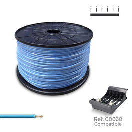 Sediles H07Z1-K Cablecillo Flexible 1,50 mm² Azul 500 m Bobina Mediana 450/750 V