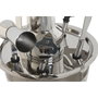 DKD Home Decor Set de Coctelería de 7 Piezas en Acero Inoxidable Grabado Plateado