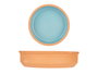 La Dehesa Cazuela Barro Redondo 16 cm Turquesa Apta Horno Microondas Nevera Lavavajillas (Set de 20)