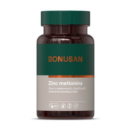 Bonusan Zincmetionina 15 mg, 90 cápsulas vegetales