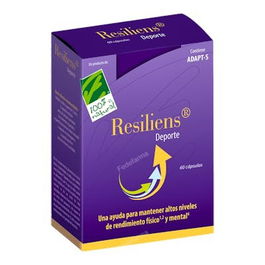 Cien Por Cien Natural Resiliens Deporte 60 Cap.