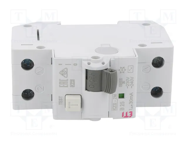ETI POLAM RCBO KZS-2M AC B25/0.03 2P 25A 30mA