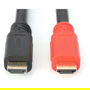 Digitus Cable HDMI High Speed con Ethernet y Amplificador, 10m, Negro