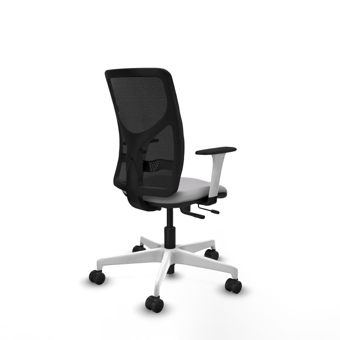 PIQUERAS Y CRESPO Silla de oficina Motilla con mecanismo Sincro/Traslack, Gris claro y Negro PIQUERAS Y CRESPO Silla de oficina Motilla con mecanismo Sincro/Traslack, Gris claro y Negro