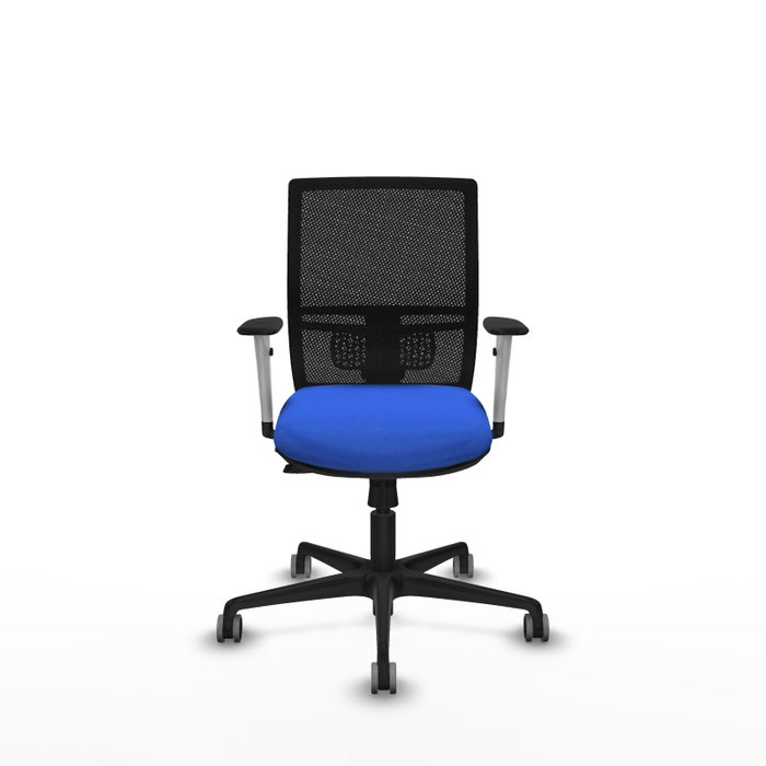PIQUERAS Y CRESPO Silla de oficina Yunquera Azul con mecanismo Sincro/Traslack PIQUERAS Y CRESPO Silla de oficina Yunquera Azul con mecanismo Sincro/Traslack