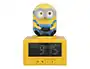 Wondee Despertador Digital Minions con Luz Nocturna, Bob, 14 cm, Reloj Despertador Minions Icon, para Dormitorio, Pilas AA (no Incluidas)