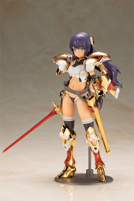 Frame Arms Girl Maqueta Plastic Model Kit Durga Gold Ritter 17 cm