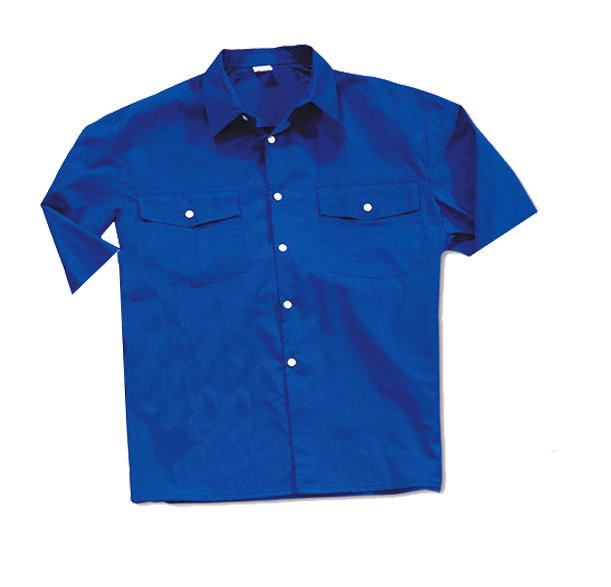 FINSTOCK Camisa Tergal Azul Manga Corta T=39/40 FINSTOCK Camisa Tergal Azul Manga Corta T=39/40
