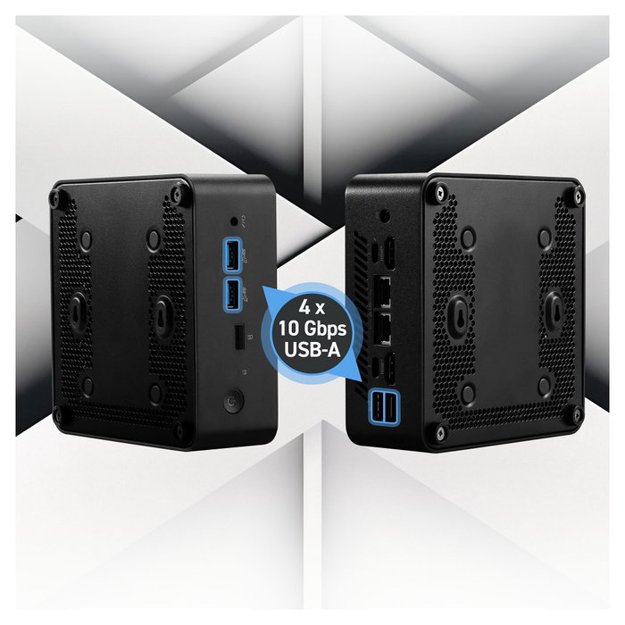 MSI Cubi NUC 1MG-014BEU Mini PC Negro Intel Core 3 100U