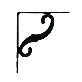 Micel Escuadra Ornamental PLM05 Negro 200 x 150 mm