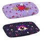 DKD Home Decor Funda de Gafas de PU y Metal, Surtido Lila y Rosa, 16x7x5,5 cm