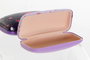 DKD Home Decor Funda Gafas Moderno Lila Rosa 7 x 5.5 x 16 cm (12 Unidades)
