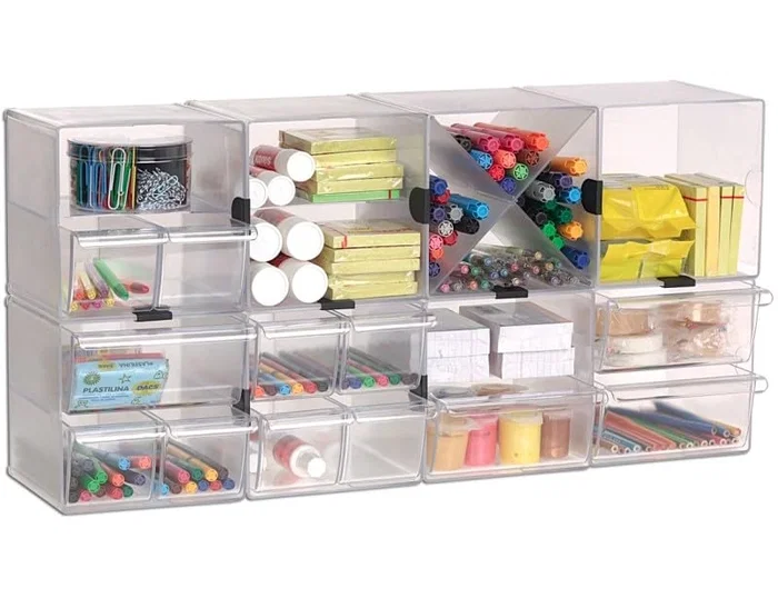 Archivo 2000 Organizador Modular Hueco 6701 Transparente