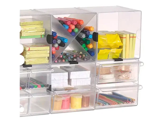 Archivo 2000 Organizador Archicubo 6701 Cubo Hueco Transparente Archivo 2000 Organizador Archicubo 6701 Cubo Hueco Transparente