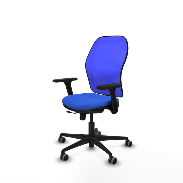 PIQUERAS Y CRESPO Silla de oficina Jorquera Azul con Mecanismo Sincro/Traslack PIQUERAS Y CRESPO Silla de oficina Jorquera Azul con Mecanismo Sincro/Traslack