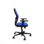 PIQUERAS Y CRESPO Silla de oficina Jorquera Azul con Mecanismo Sincro/Traslack