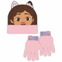 Cerdá Conjunto 2 Piezas Gabby's Dollhouse Gorro y Guantes Rosa