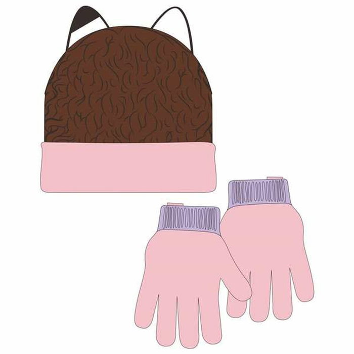 Cerdá Conjunto 2 Piezas Gabby's Dollhouse Gorro y Guantes Rosa Cerdá Conjunto 2 Piezas Gabby's Dollhouse Gorro y Guantes Rosa