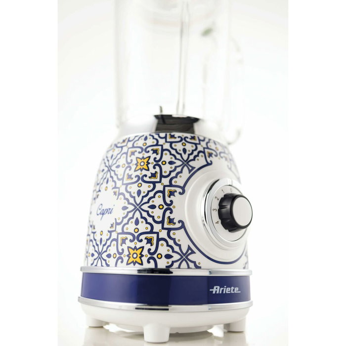 Ariete Batidora de Vaso Capri con Vaso de Vidrio de 1,5 L Ariete Batidora de Vaso Capri con Vaso de Vidrio de 1,5 L