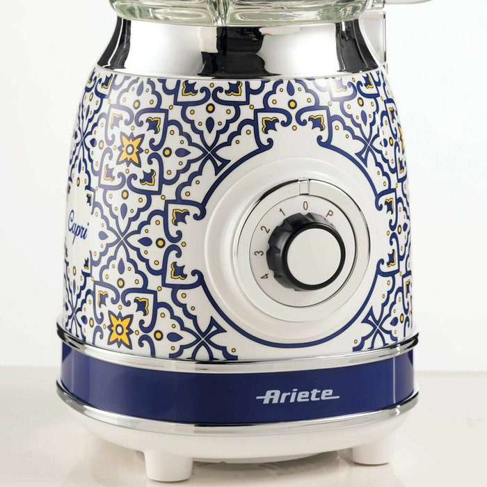 Ariete Batidora de Vaso Capri con Vaso de Vidrio de 1,5 L Ariete Batidora de Vaso Capri con Vaso de Vidrio de 1,5 L