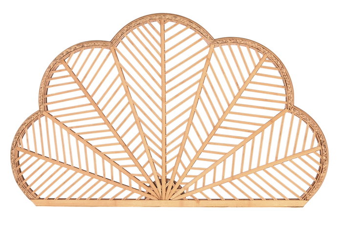 DKD Home Decor Cabecero de Bambú y Ratán Caflo Marrón Claro DKD Home Decor Cabecero de Bambú y Ratán Caflo Marrón Claro
