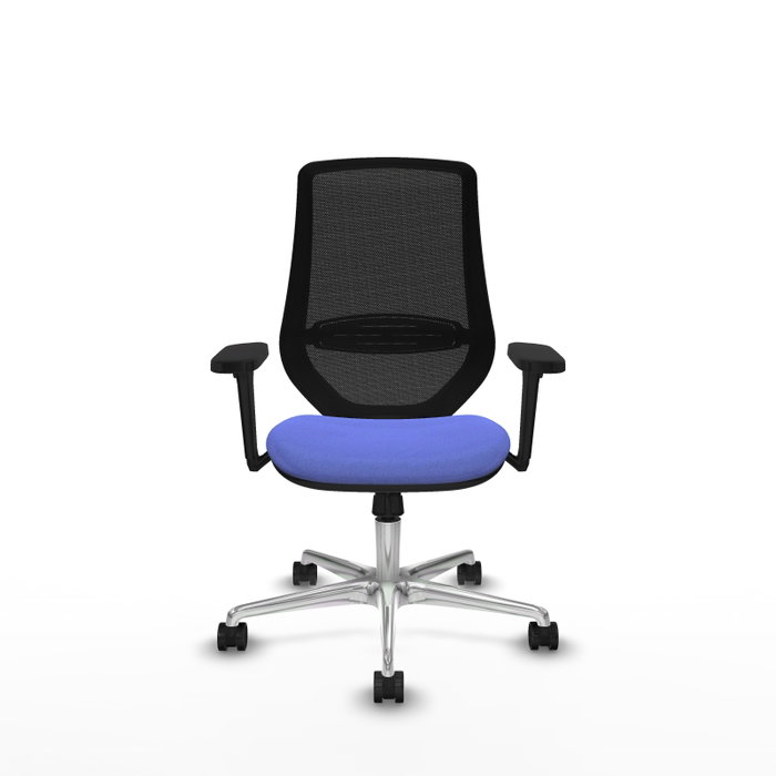 PIQUERAS Y CRESPO Silla de oficina Mardos con mecanismo Sincro, Azul claro y Negro PIQUERAS Y CRESPO Silla de oficina Mardos con mecanismo Sincro, Azul claro y Negro
