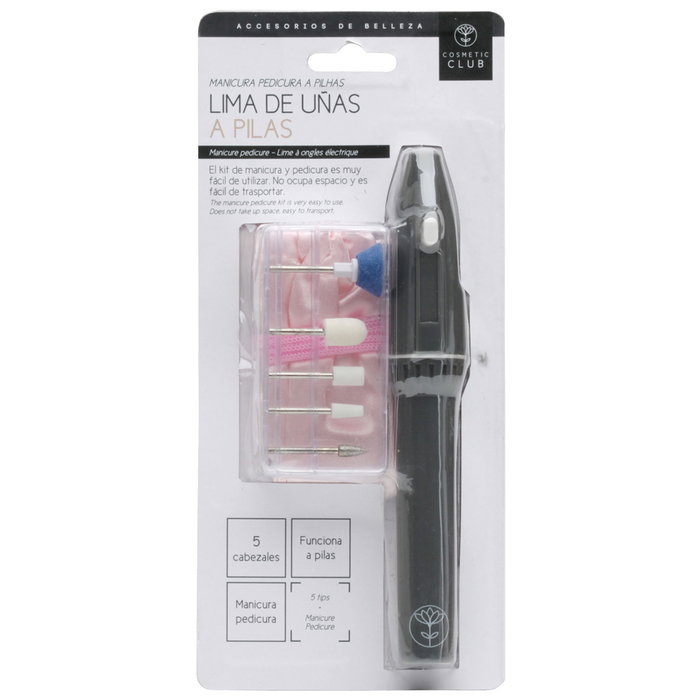 Cosmetic Club Kit de Manicura y Pedicura a Pila Cosmetic Club Kit de Manicura y Pedicura a Pila