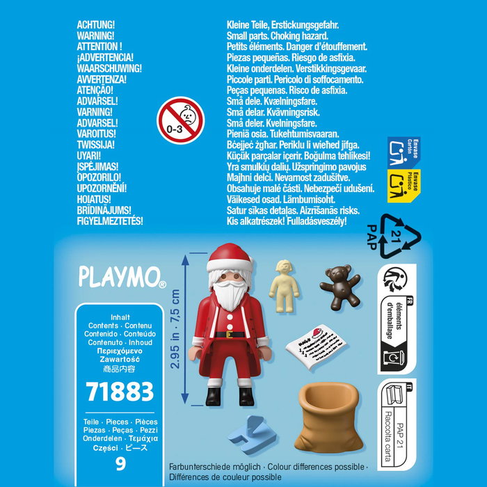 Playmobil Papá Noel con lista de deseos Special Plus