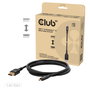 Club 3D CAC-1563 Cable USB Tipo C a DisplayPort 2.1, 2m, Negro