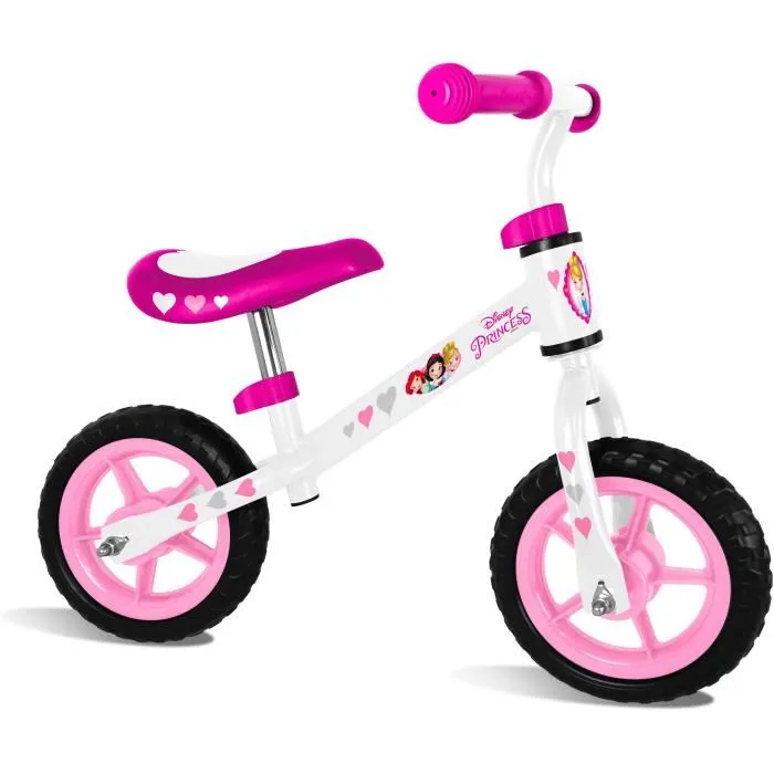 Stamp Princesas Disney Balance Bike Running Bike 10" Stamp Princesas Disney Balance Bike Running Bike 10"