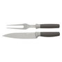 Berghoff 3950095 Set Trinchar 2 Piezas Cuchillo Tenedor Mango Suave