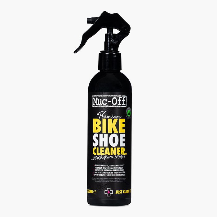 Muc-Off Premium Limpiador de Zapatillas de Bicicleta MTB, Gravel o Carretera - Spray 250 ml Biodegradable Muc-Off Premium Limpiador de Zapatillas de Bicicleta MTB, Gravel o Carretera - Spray 250 ml Biodegradable