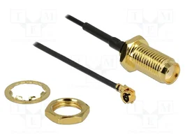 DeLOCK Cable coaxial SMA a MHF/U.FL de 50 mm