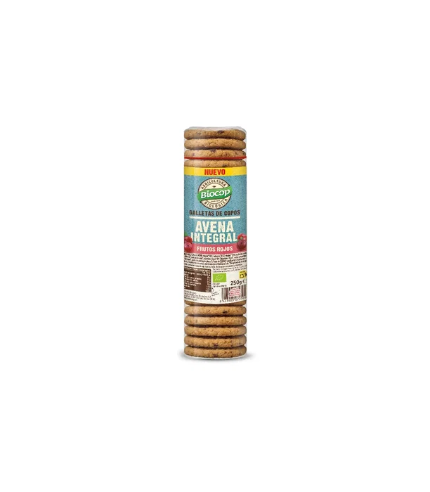 BIOCOP Galletas de Copos de Avena con Interior de Frutos Rojos BIOCOP Galletas de Copos de Avena con Interior de Frutos Rojos