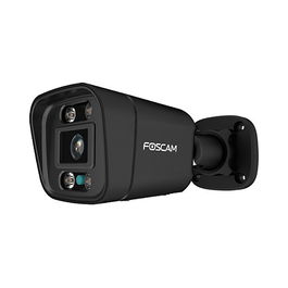 Foscam Cámara de Seguridad IP V5EP Exterior Alámbrico 5MP Compatible con Alexa y Google Assistant Negro