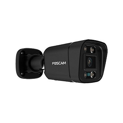 Foscam Cámara de Seguridad IP V5EP Exterior Alámbrico 5MP Compatible con Alexa y Google Assistant Negro Foscam Cámara de Seguridad IP V5EP Exterior Alámbrico 5MP Compatible con Alexa y Google Assistant Negro