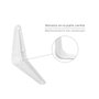 WOLFPACK LINEA PROFESIONAL Palomilla Pintada Blanca 100x125 mm.