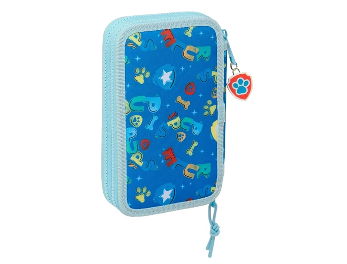 Safta Plumier Doble Pequeño Paw Patrol Pups Rule 28 Piezas
