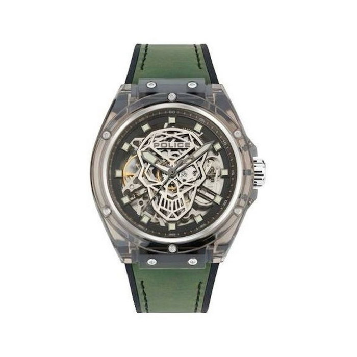 Police Reloj PEWGR1592406 con Correa Verde