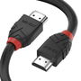 Lindy Black Line Cable HDMI 2m 8K 60Hz, 4K 120Hz, 48Gbps, Triple Blindado, Conectores Niquelados y Contactos Dorados
