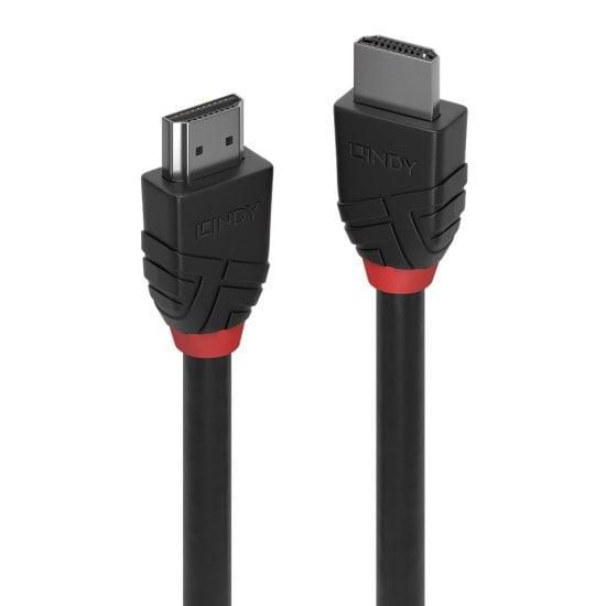 Lindy Black Line Cable HDMI 2m 8K 60Hz, 4K 120Hz, 48Gbps, Triple Blindado, Conectores Niquelados y Contactos Dorados Lindy Black Line Cable HDMI 2m 8K 60Hz, 4K 120Hz, 48Gbps, Triple Blindado, Conectores Niquelados y Contactos Dorados