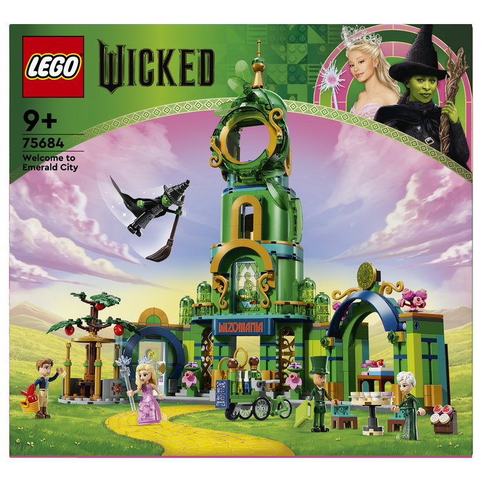 LEGO 75684 Wicked Bienvenidos a Emerald City Juego de Construcción 945 Piezas 9+ años