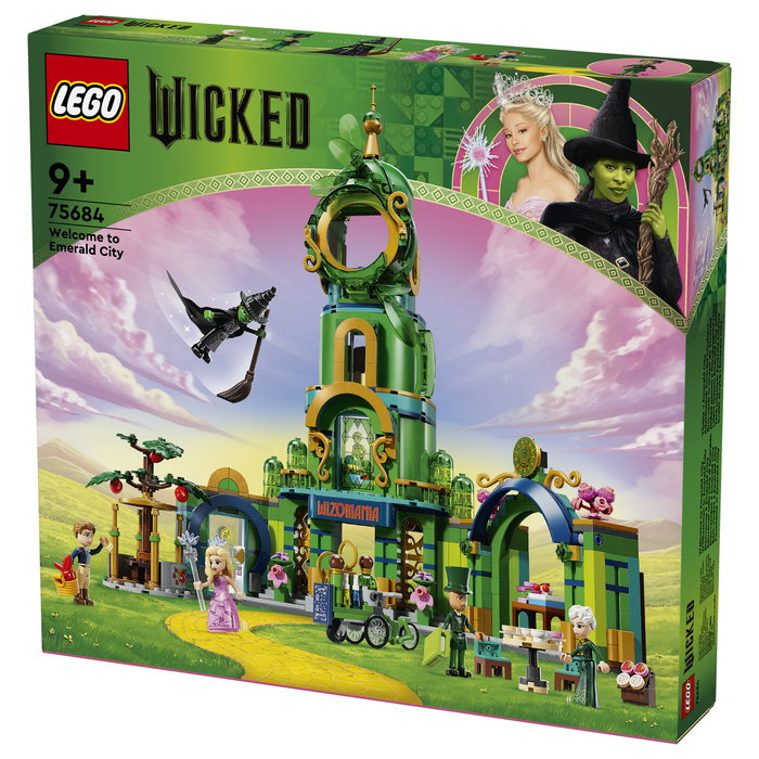 LEGO 75684 Wicked Bienvenidos a Emerald City Juego de Construcción 945 Piezas 9+ años