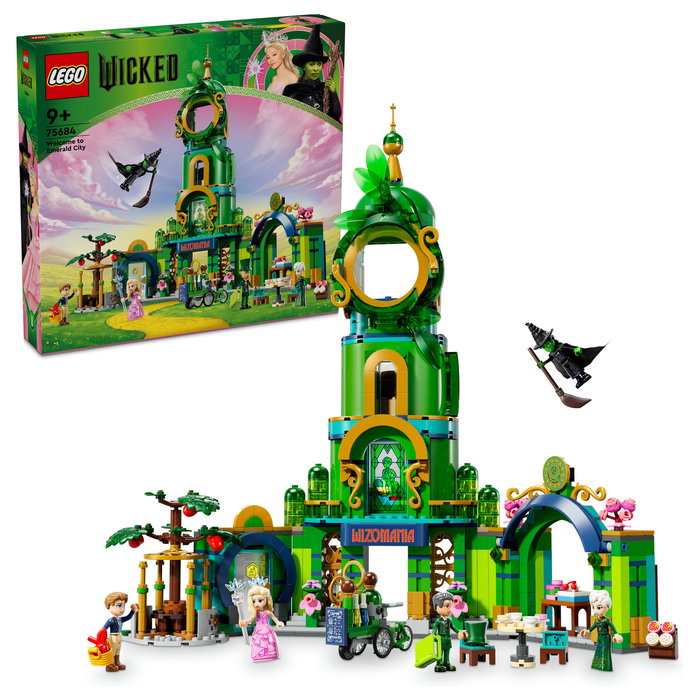 LEGO 75684 Wicked Bienvenidos a Emerald City Juego de Construcción 945 Piezas 9+ años