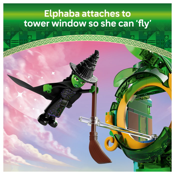 LEGO 75684 Wicked Bienvenidos a Emerald City Juego de Construcción 945 Piezas 9+ años